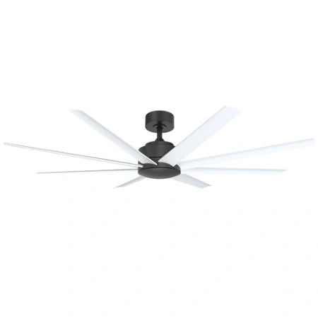 Ceiling Fan Titanic 72 DC 8 blade High Airflow BLK-WHT