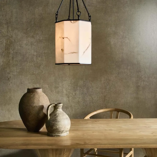 Pendant lamp Stone Flower E27 BLK Pendant lamp Stone Flower E27 BLK