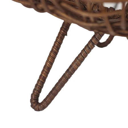 Table lamp Nerina Rattan E27 Brown