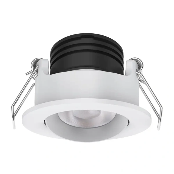 Downlight PICO-3-TILT MINI REC RND KIT WHT