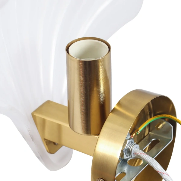 Wall lamp Aurora Frosted Glass E14 brs