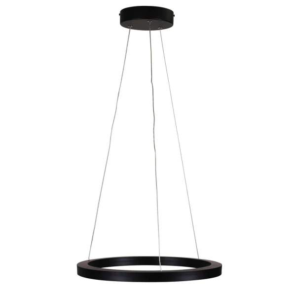 Pendant lamp NEBULA.40 CTS 40CM LED RING BLACK