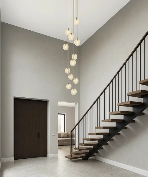 Pendant lamp Villastar P12 Alabaster Spanish Marble LED CCT Dim BRS