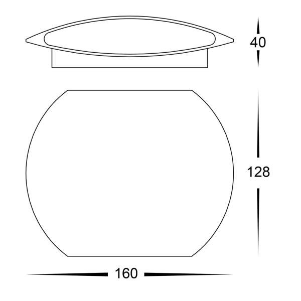 Wall light CARA 6W HV35021T-WHT