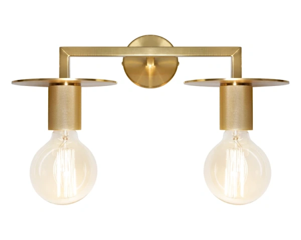Wall Light Inka 2lt E27 GLD Wall Light Inka 2lt E27 GLD