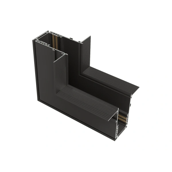 Recessed track vertical corner Z2000-48.TR.VC.BK