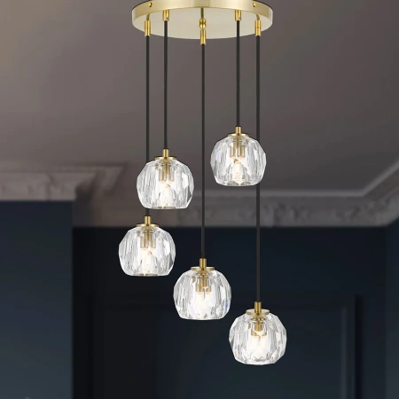 Pendant ZAHA 5 GLD