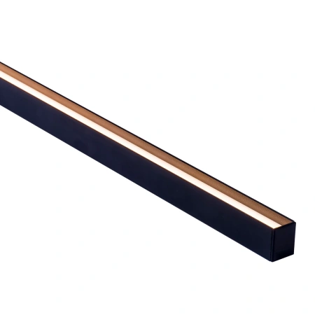 Aluminium Profile HV9693-2025-BLK 1m