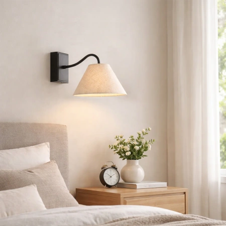 Wall lamp Rosalind Rechargeable LED CCT Dimmable blk