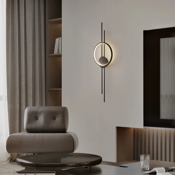 Wall lamp Moon W1 LED 20W BK Wall lamp Moon W1 LED 20W BK