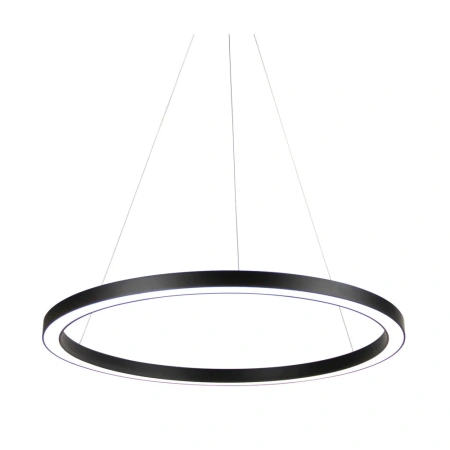 Pendant lamp NEBULA.60 CTS 60CM LED RING BLACK