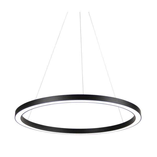 Pendant lamp NEBULA.60 CTS 60CM LED RING BLACK