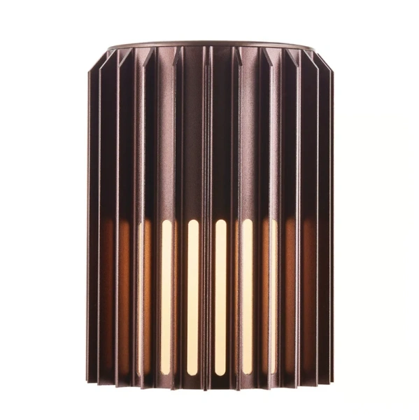 Wall light Aludra E27 Metallic BRN