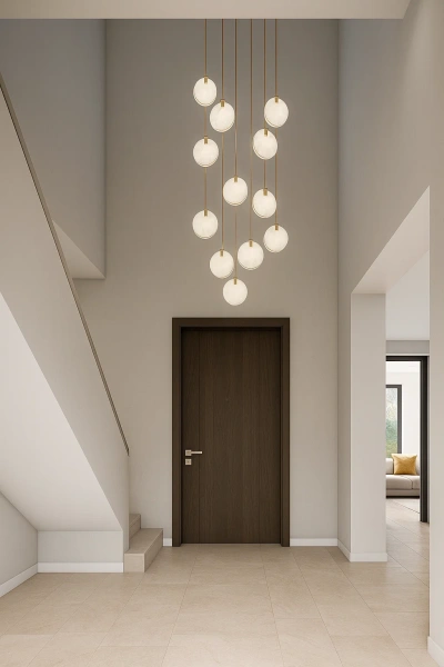 Pendant lamp Villastar P12 Alabaster Spanish Marble LED CCT Dim BRS