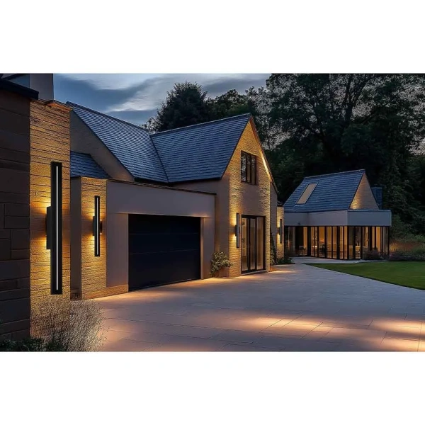 Wall light Edgar 100 LED 26W 3CCT IP54 BLK