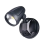 Wall light MURO-PRO-15 IP54 Tricol 15W LED BLK