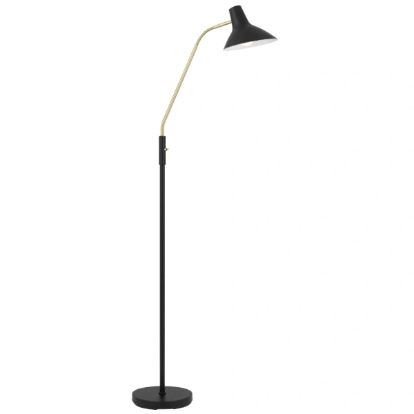Floor lamp FARBON E27 H145 BLK
