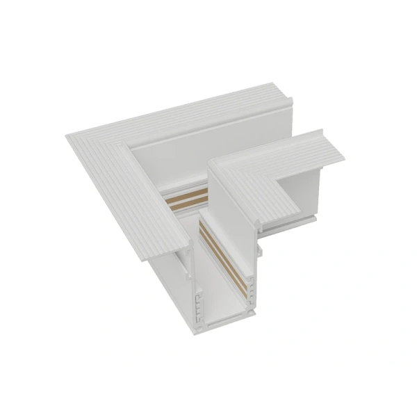 Recessed track horizontal corner Z2000-48.TR.HC.WH