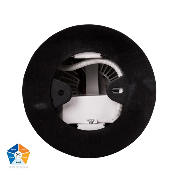 Surface downlight Nella BLK 5CCT LED 18W IP54 Surface downlight Nella BLK 5CCT LED 18W IP54
