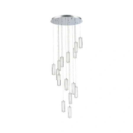 Pendant lamp Mania 15 Crystal LED 120W CCT Dim D55 CHR remote