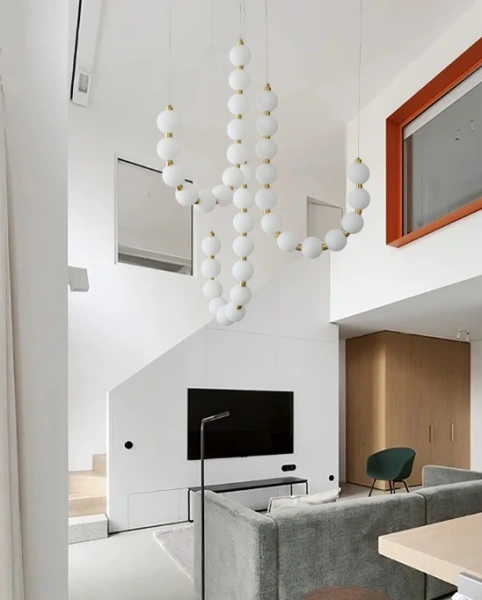 Pendant lamp Cloud P52 P3 LED 36W 3CCT BRS