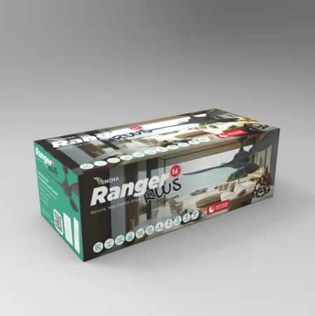 Ceiling Fan Ranger RWS 56 DC WiFi BLK