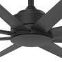 Ceiling Fan Titanic 72 DC 8 blade High Airflow BLK-WHT