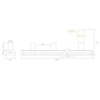 Wall lamp Hollywood HL-804-4 31352