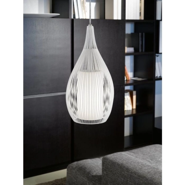 Pendant lamp RAZONI WHT
