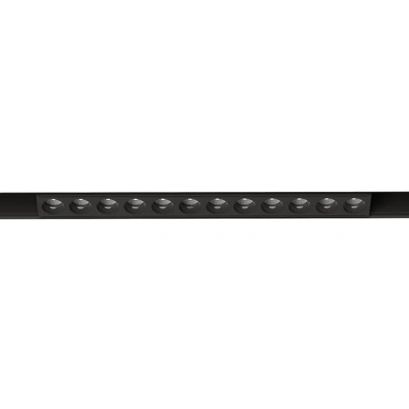 Linear pendant track set Edge for Kitchen 2M 2lt LED 18W BLK
