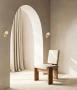 Wall light BALLE1 round G9 GLD
