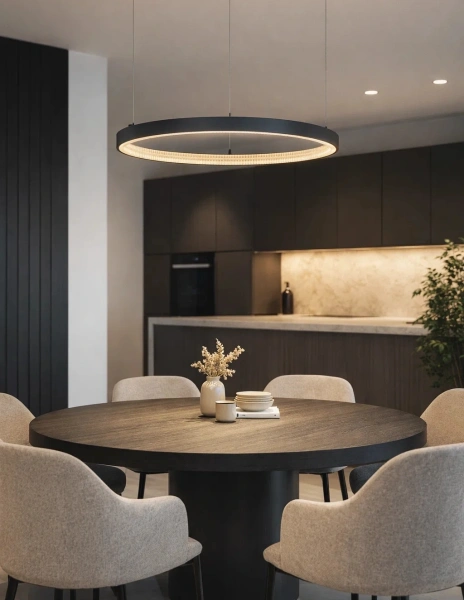 Pendant lamp Helisema P80 3CCT BL