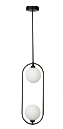 Single pendant DACARAN-2PRod Black