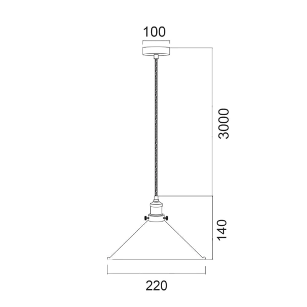 Pendant lamp CEREMA4 Small Collie