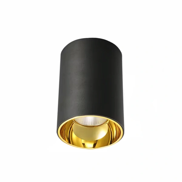 Surface downlight Gold Cylinder ZTUBE-10.95.CCT.BKG LED 10W Surface downlight Gold Cylinder ZTUBE-10.95.CCT.BKG LED 10W