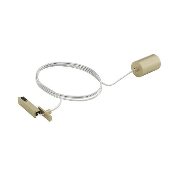 Surface track MUSE power feeder suspended 48V Brass