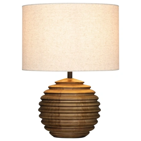 Table lamp Khari E27 Natural wood