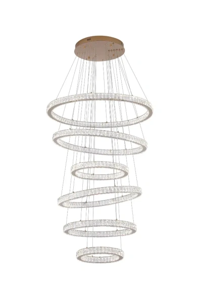 Pendant lamp FLORENCE 6 Rings LED 150W GL