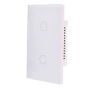 Wall Switch 2 Gang WHT HV9110-2 Wifi