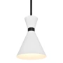 Pendant lamp Oslo E27 WHT BLK