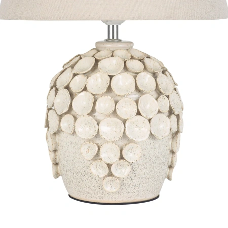 Table lamp Monica Ceramic E27 Ivory