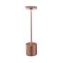 Table Lamp Portable LED Bar rechargeable Copper