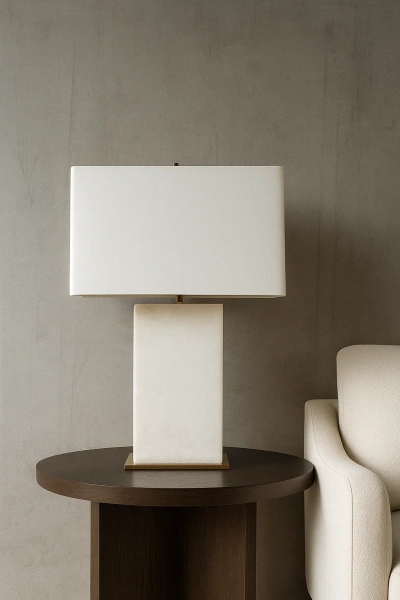 Table Lamp Dominique Alabaster