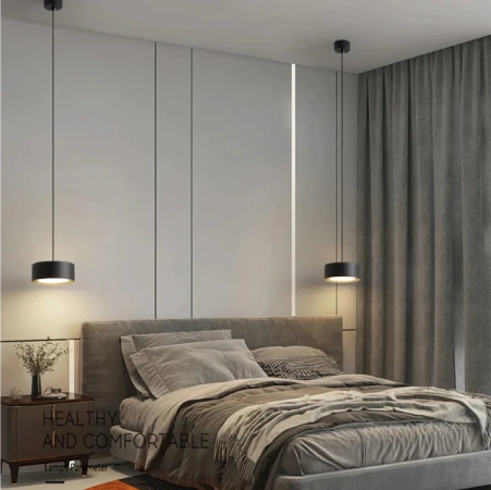 Pendant lamp RONDO P1 BK