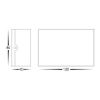 Wall light Maro Up & Down TRICol LED 4W IP54 WHT