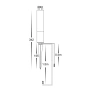 Spike light Akril 24V LED 3W BLK