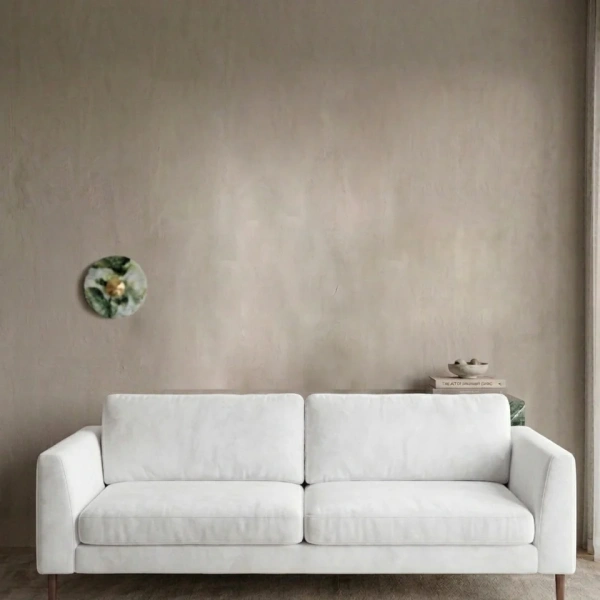 Wall light Jade LED D25 Green Marble
