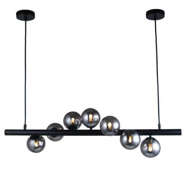 Pendant lamp Midday 7L Bar BLK Pendant lamp Midday 7L Bar BLK