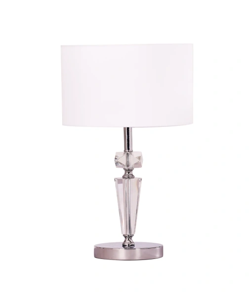 Table lamp CRISTALLO-T1 E27 WHT