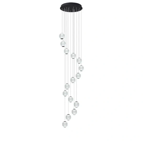 Langdon-15 Light LED Pendant Black 5K Langdon-15 Light LED Pendant Black 5K